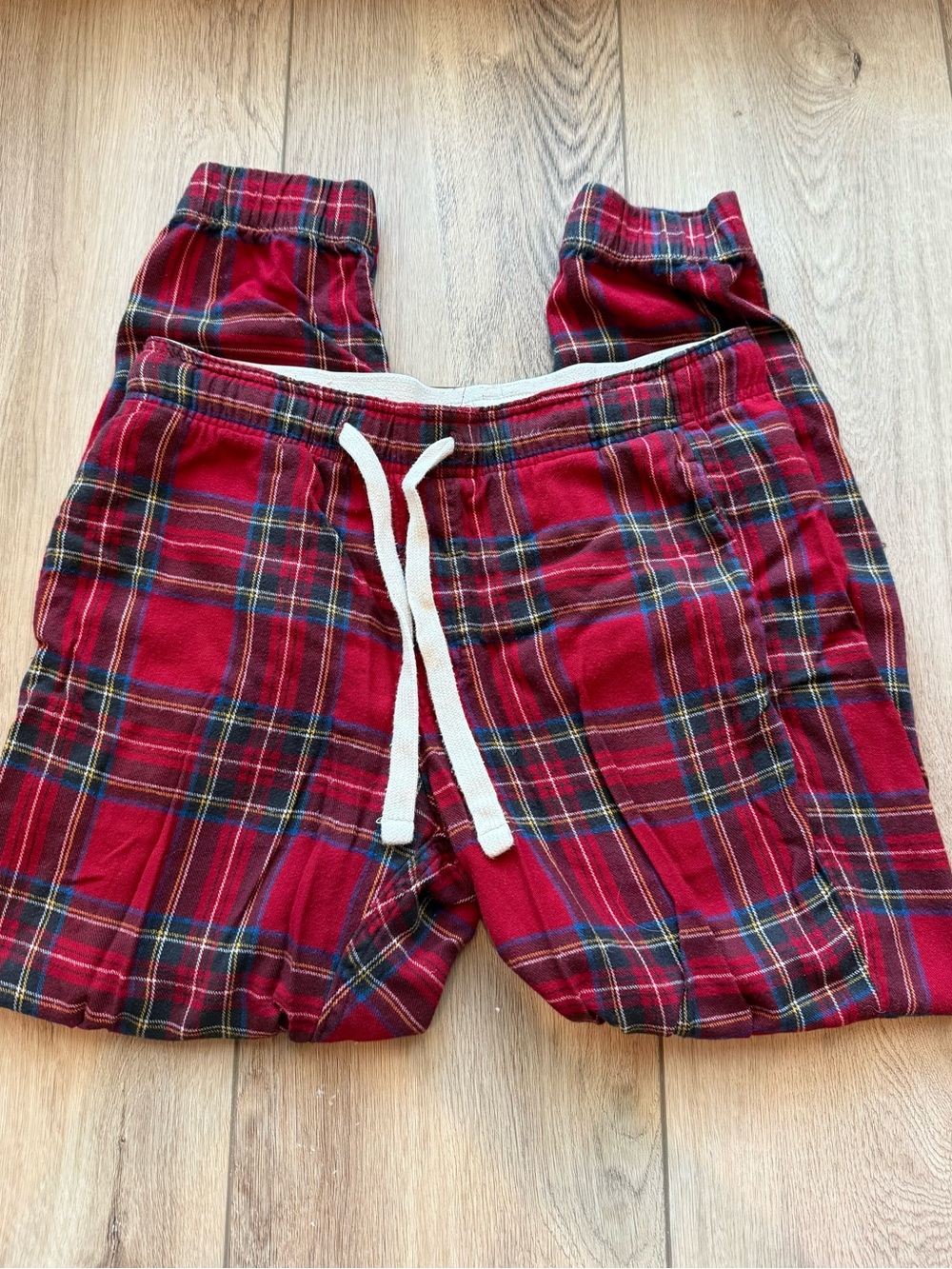 Abercrombie & Fitch Red Plaid Lounge Pants - Small